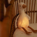 Little Dutch Newborn Naturals Cuddle Goose Light and Sound