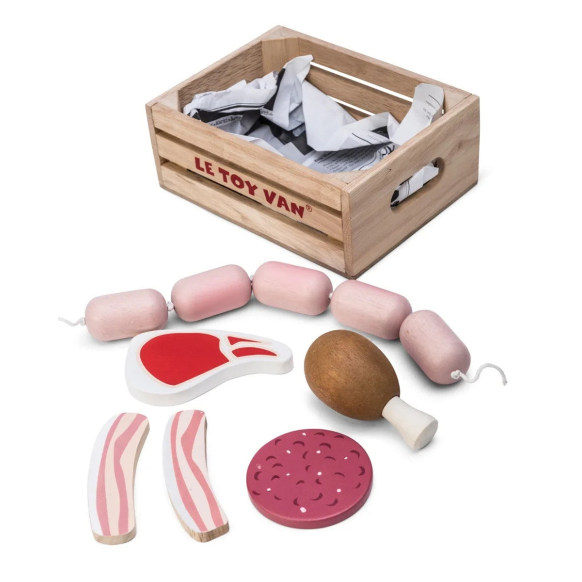 Le Toy Van Market Crate Meat