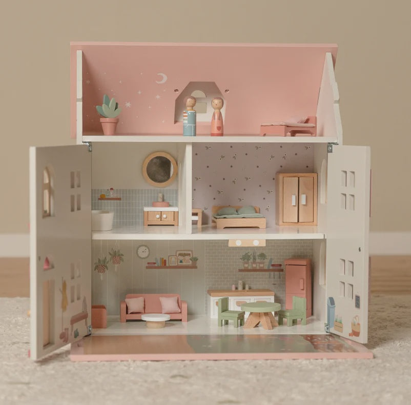 Little Dutch Wooden Doll House and Furniture