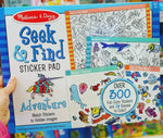 M & D - Find & Seek Sticker Pad - Adventure