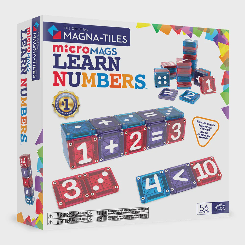 Magna Tiles - Micro Mags Learn Numbers