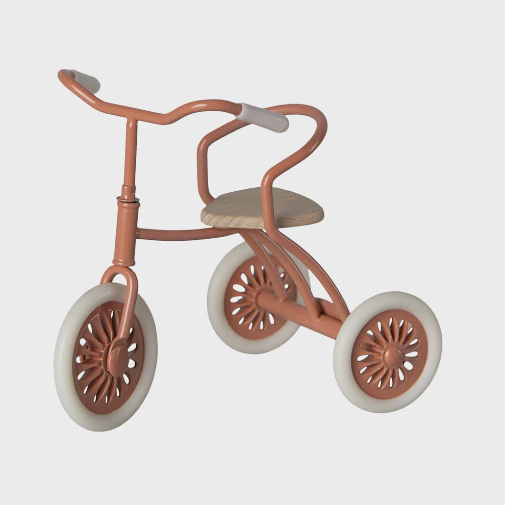 Maileg Abri a Tricycle for Mouse - Coral 2024