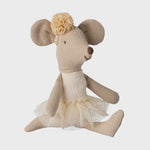 Maileg Ballerina Mouse Little Sister Off White