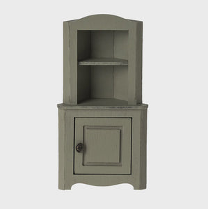 Maileg Corner Cabinet Mouse - Light Green