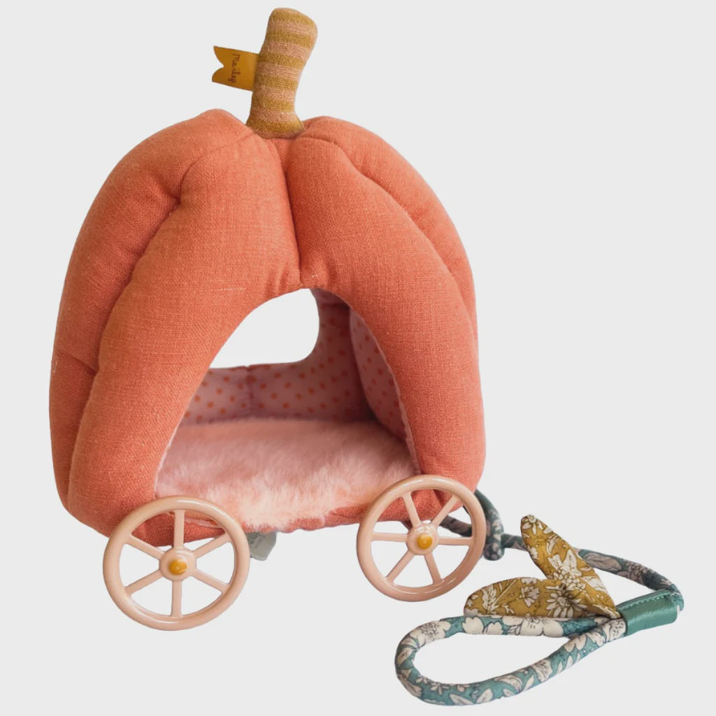 Maileg Pumpkin Carriage Mouse