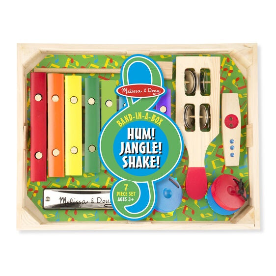 Melissa & Doug Band In A Box - Hum, Jangle, Shake