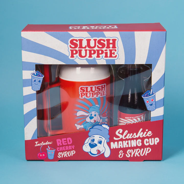 Slush Puppie- Making Cup &Red Cherry Syrup Set