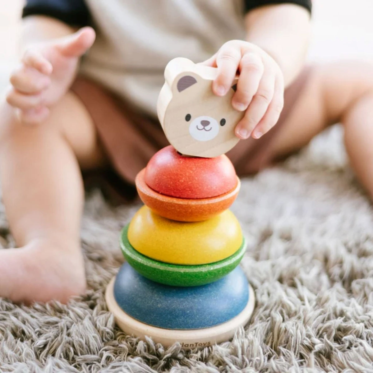 Plan Toys Stacking Bear