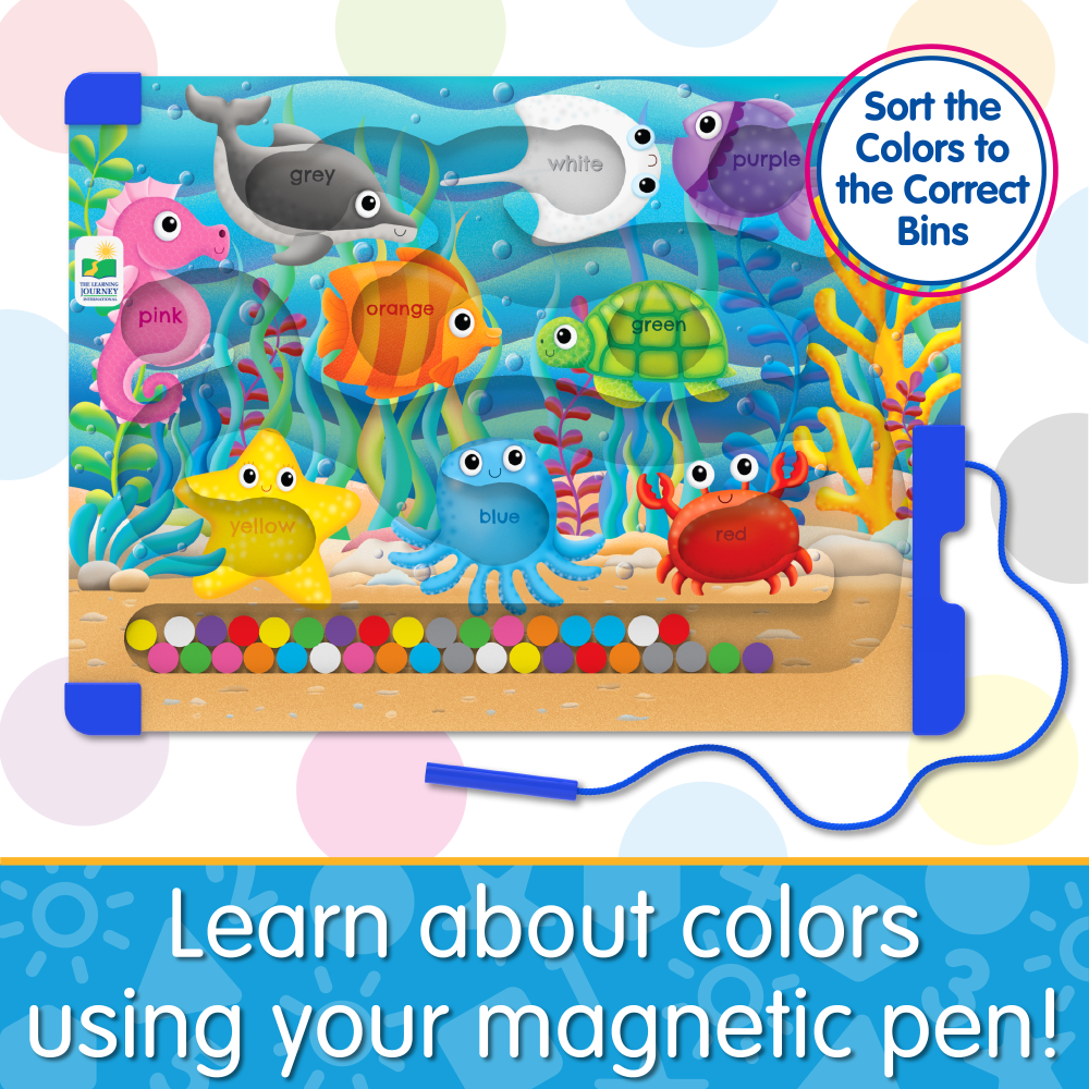 Sort and Learn Magnetic Puzzle - Colours