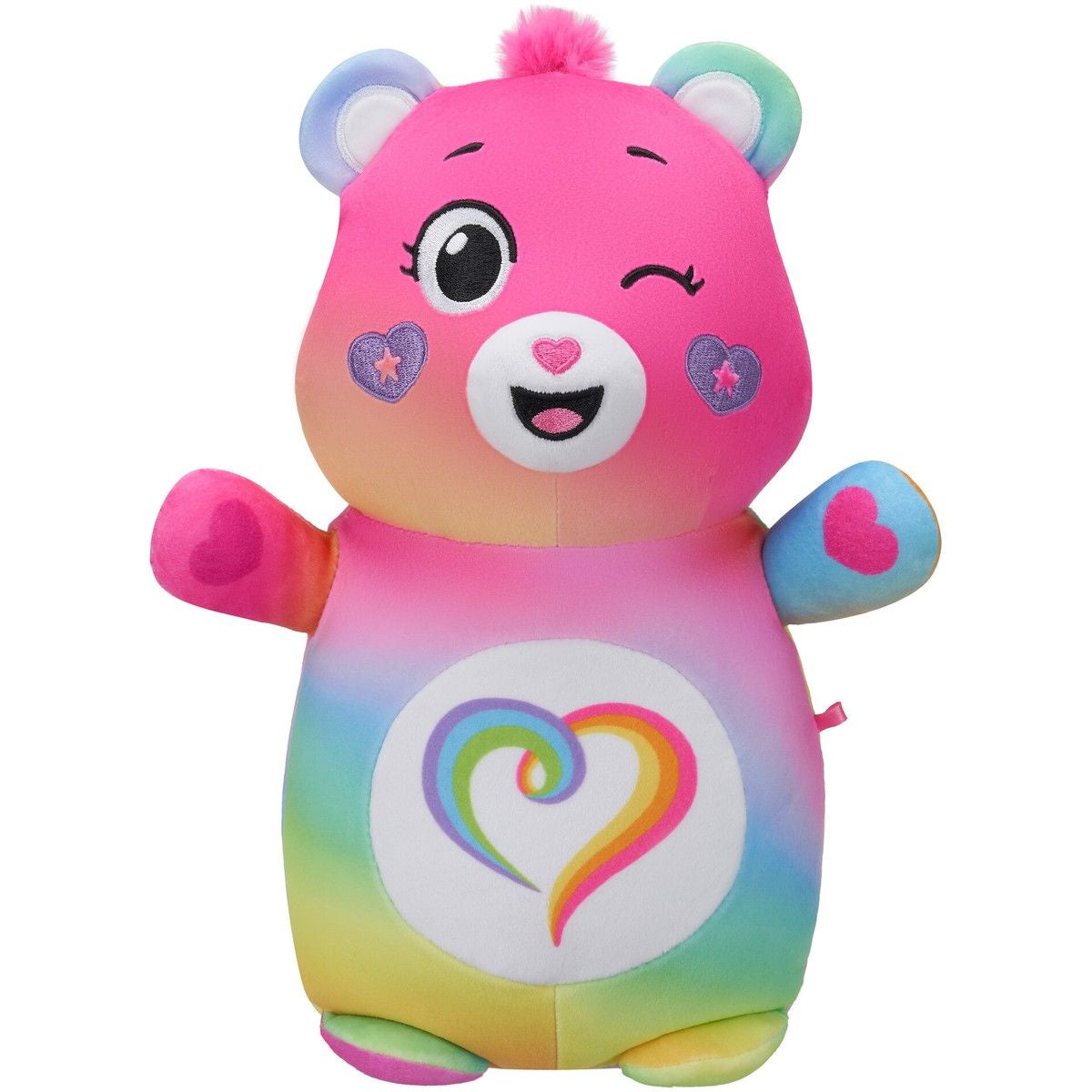 Squishmallow Hugmees 10 inch Care Bears - Togetherness Bear