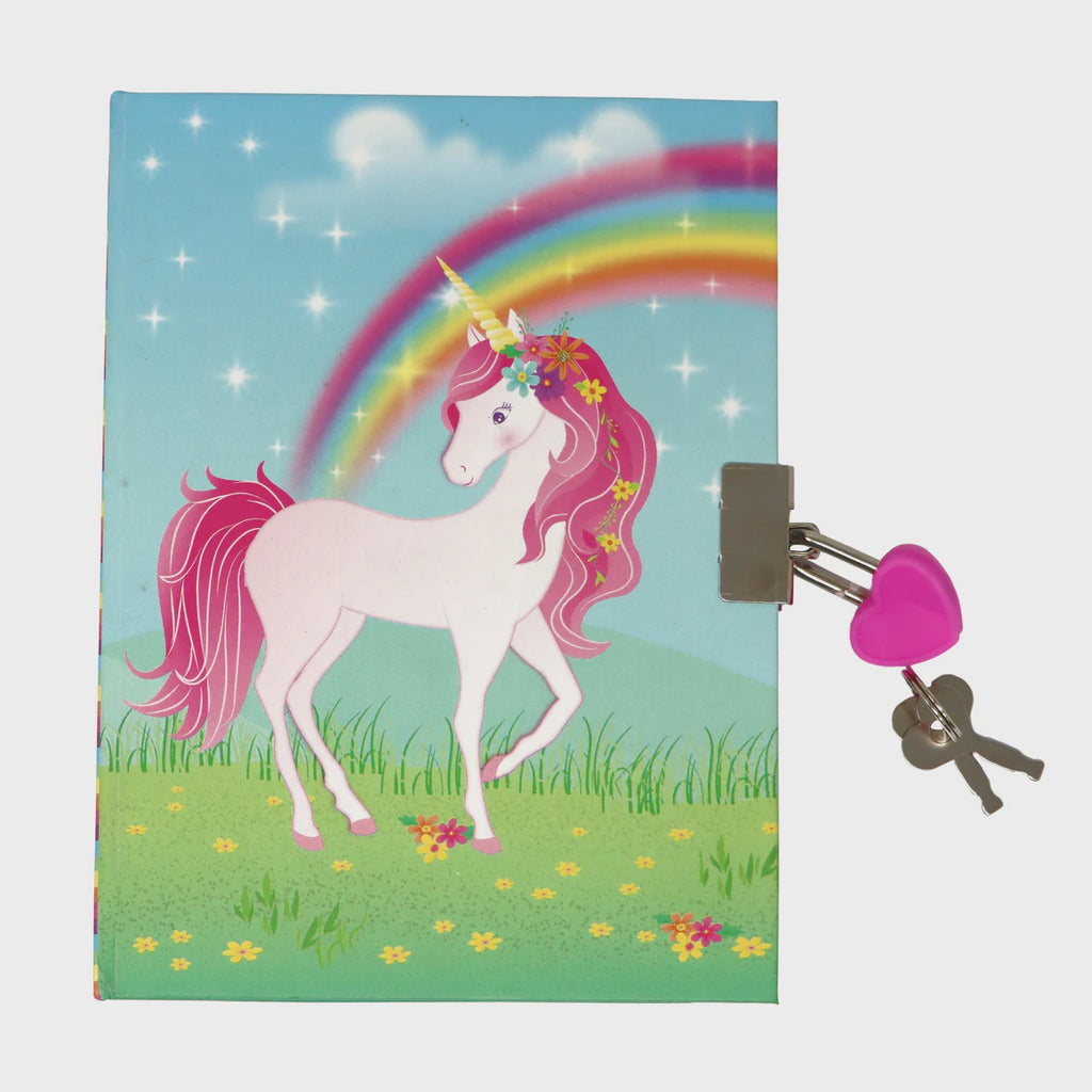 Stardust Unicorn Scented Lockable Diary