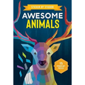 Sticker by Sticker Awesome Animals