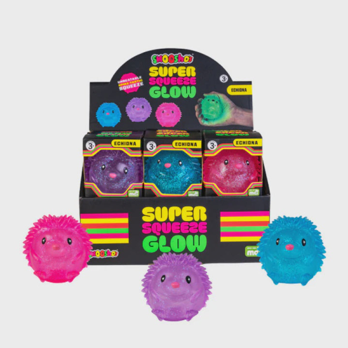 Super Squeeze Glow in the Dark Echidna