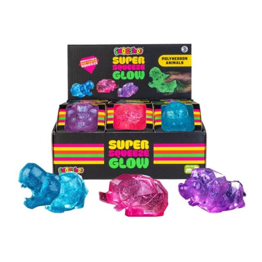 Super Squeeze Glow in the Dark Polyhedron Animals