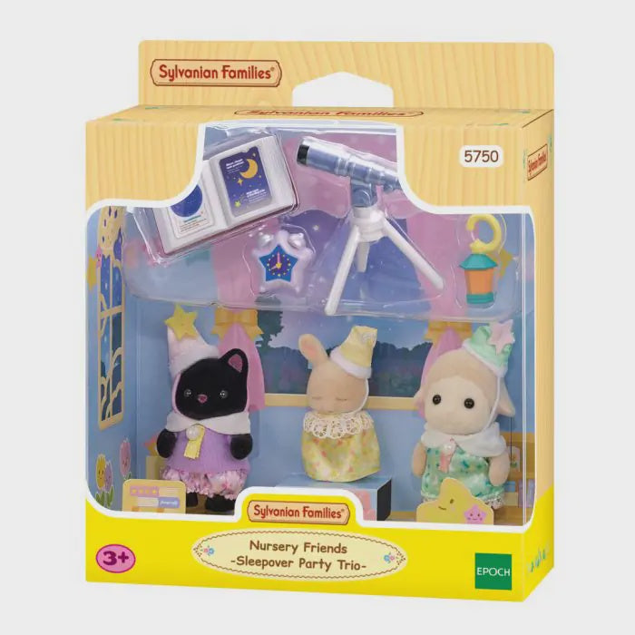 Sylvanian Families Nursery Friends Sleepover Party Trio