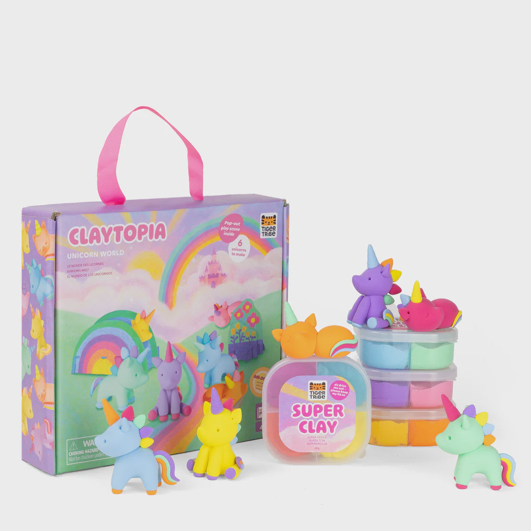 Tiger Tribe- Claytopia - Unicorn World
