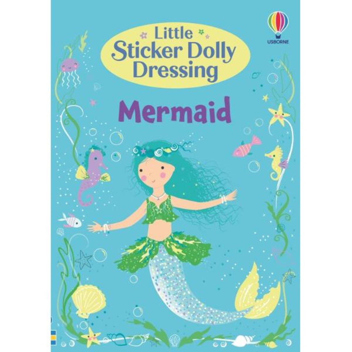 Usborne Little Sticker Dolly Dressing Mermaid