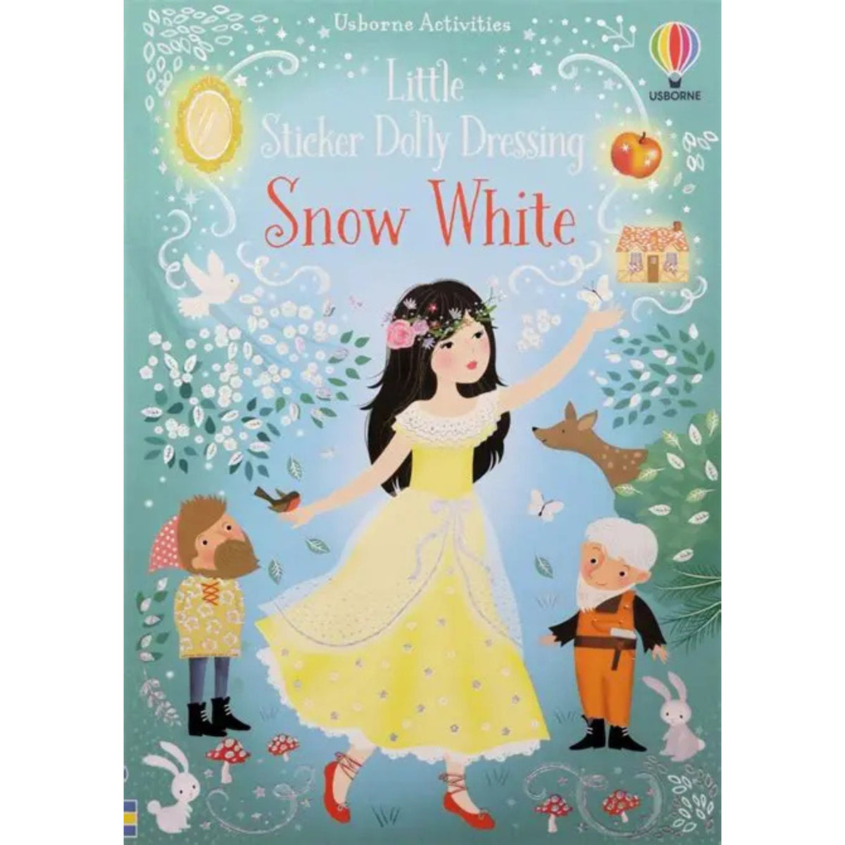 Usborne Little Sticker Dolly Dressing Snow White