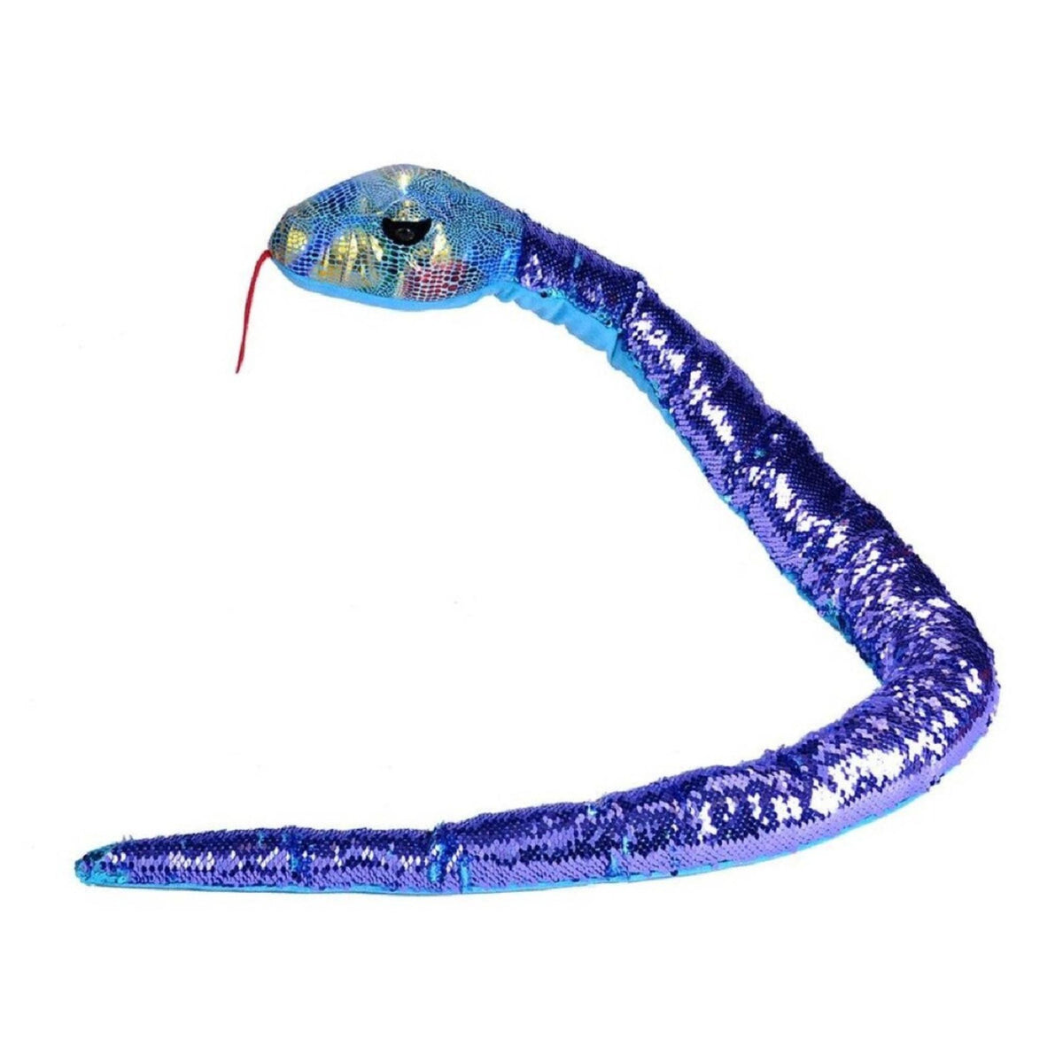 Wild Republic Sequin Snake - Teal Purple