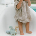 Winnie Parkes Natural Rubber Teether - Diplo The Dino Dragon - Sage