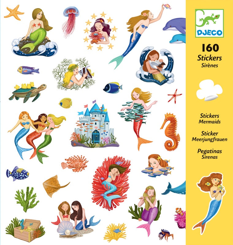 Djeco - Mermaids Stickers