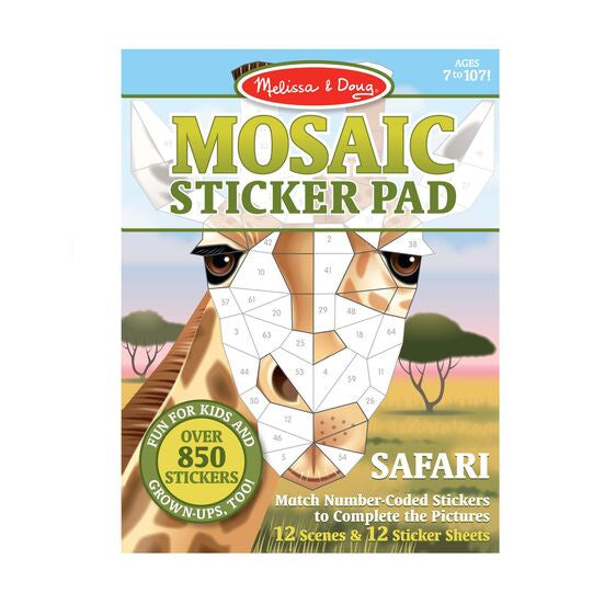 Melissa & Doug Mosaic Sticker Pad - Safari