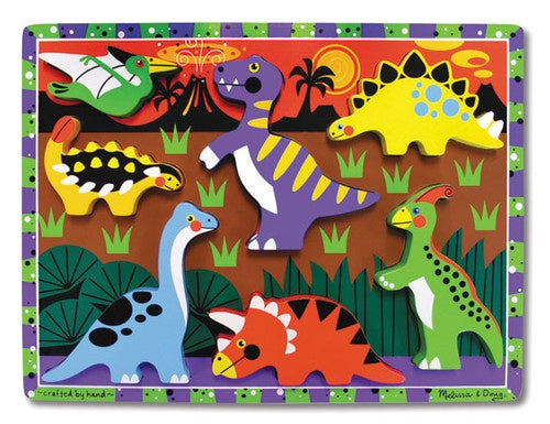 Melissa & Doug - Dinosaurs Chunky Puzzle