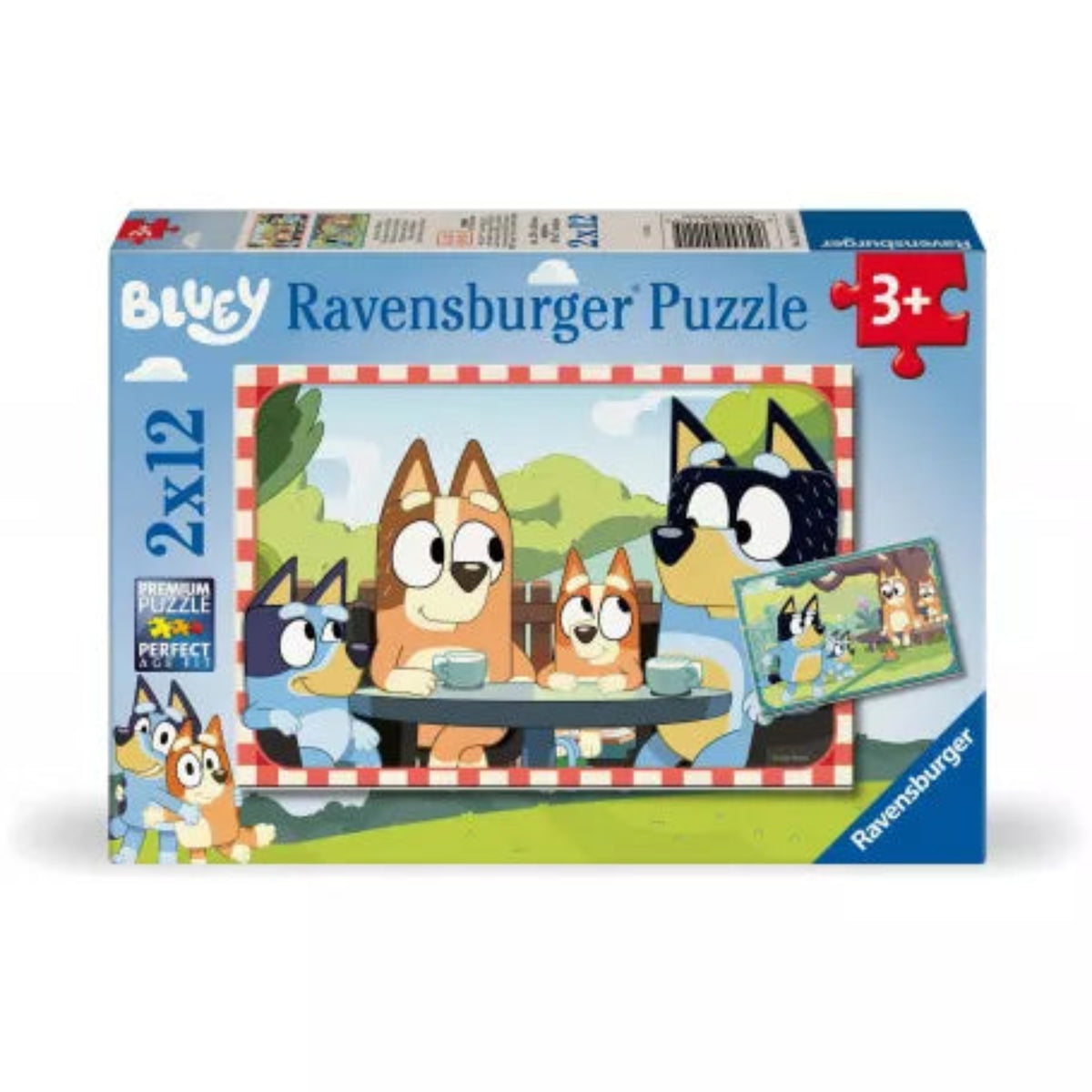 Ravensburger Bluey Family Time - 2x12pc Puzzles