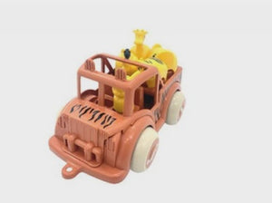 Viking Toys - Reline Safari Jeep With Guide And animals