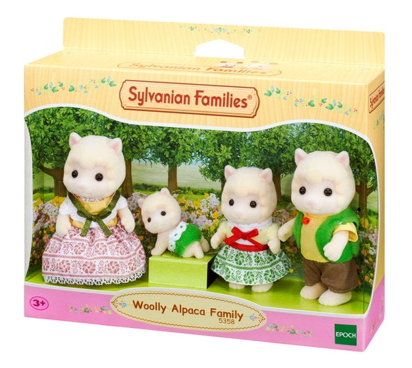 Sylvanian Families Woolly Alpaca Family