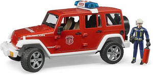 Bruder Jeep Wrangler Rubicon Fire Department with Fireman