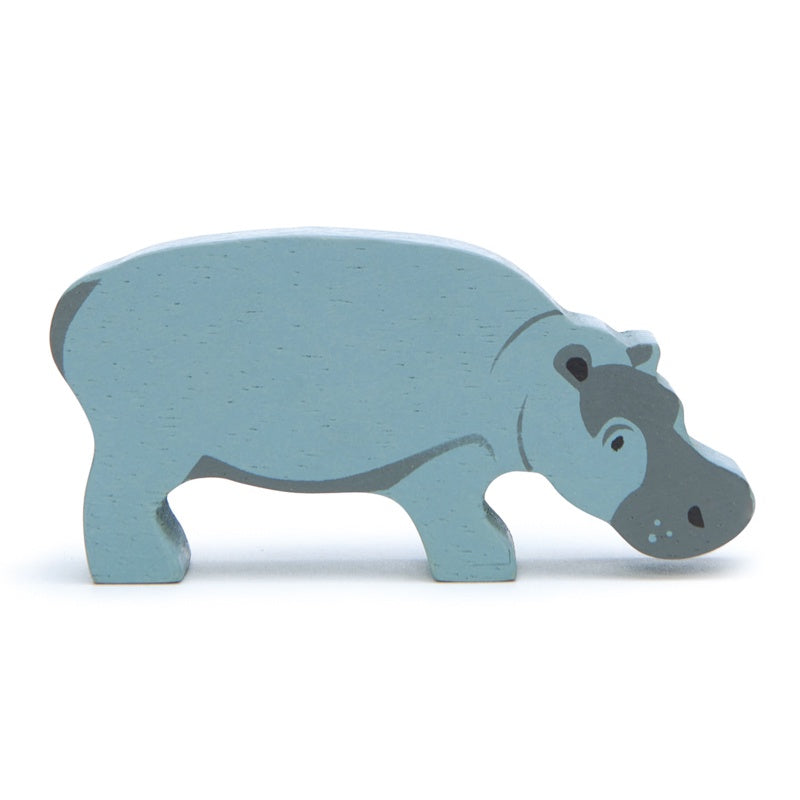 Hippopotamus Wooden Animal