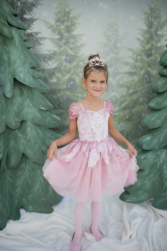 Great Pretenders - Dusty Rose Holiday Ballerina Dress