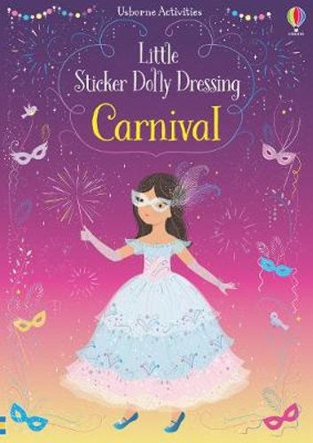 Usborne Little Sticker Dolly Dressing Carnival