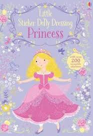 Usborne Little Sticker Dolly Dressing Princess
