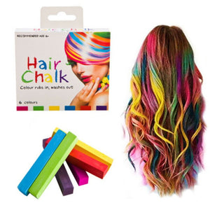 Hair Chalk 6 Colours