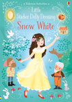Usborne Little Sticker Dolly Dressing Snow White