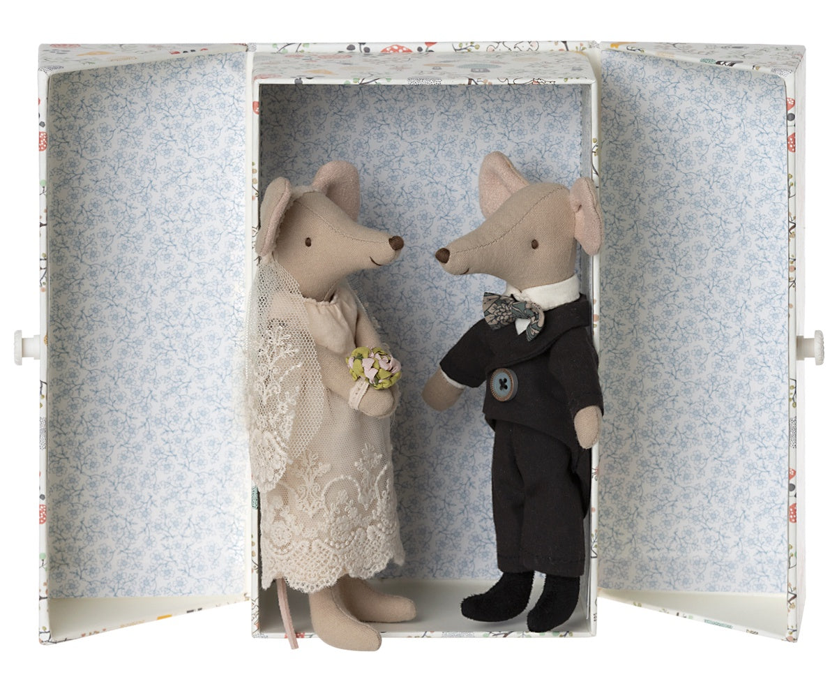 Maileg Mice Wedding Couple in Box