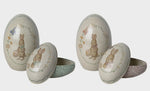 Maileg Easter Egg Metal 2pk assorted