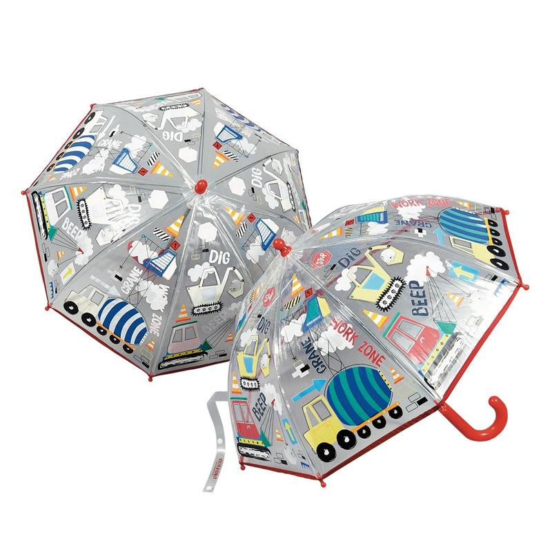 Floss & Rock Construction Colour Changing Umbrella