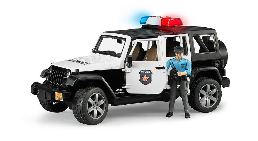 Bruder Jeep Wrangler Police with Light and Sound