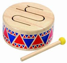 Plan Toys Wooden Drum