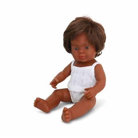 Miniland Doll Australian Aboriginal & Torres Strait Islander -  Boy 38cm