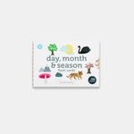 Two Little Ducklings Day, Month & Season Flash Cards