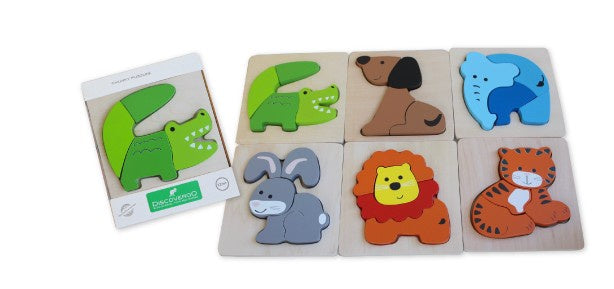 Discoveroo Chunky Animal Puzzle