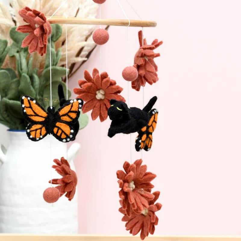 Baby Mobile - Monarch Butterflies