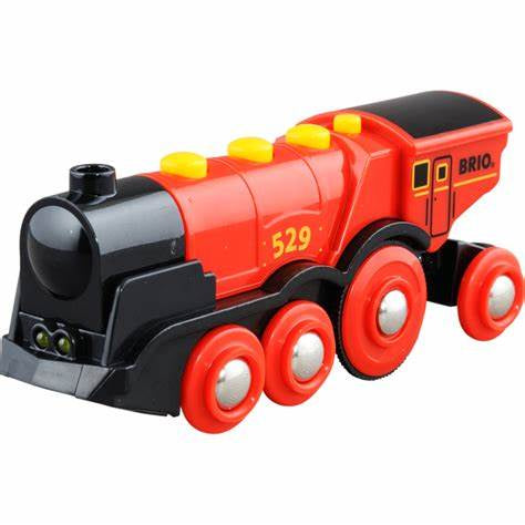 BRIO MIGHTY RED LOCOMOTIVE - Bussinger Trains  & Toys!