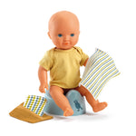 Djeco Pomea Baby Doll Potty and Wipes Set