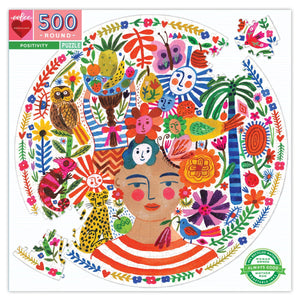 Eeboo Positivity - 500pc Puzzle