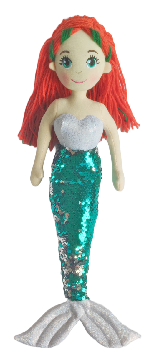 Faith Green and Silver Sequin Mermaid